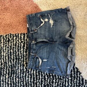 Old Navy Blue Jean Shorts: OG Straight Style